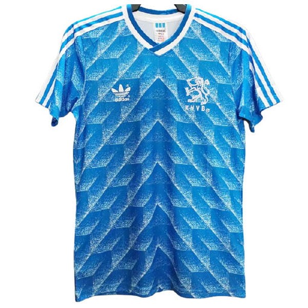 Tailandia Camiseta Países Bajos 2ª Retro 1988 Azul
